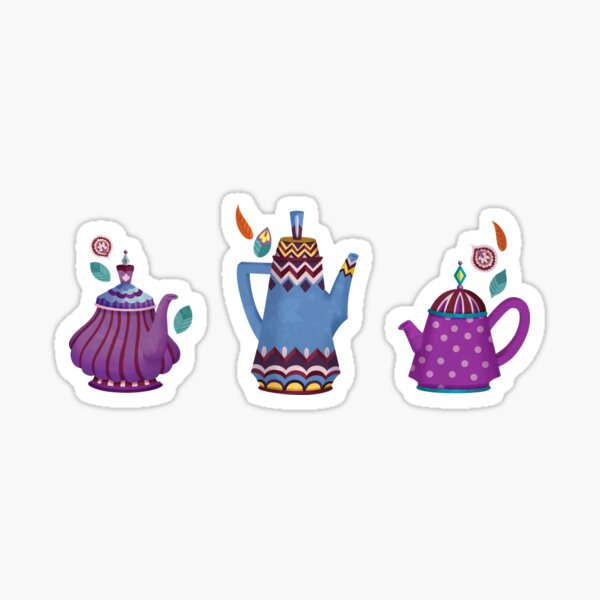 Tea Time Sticker