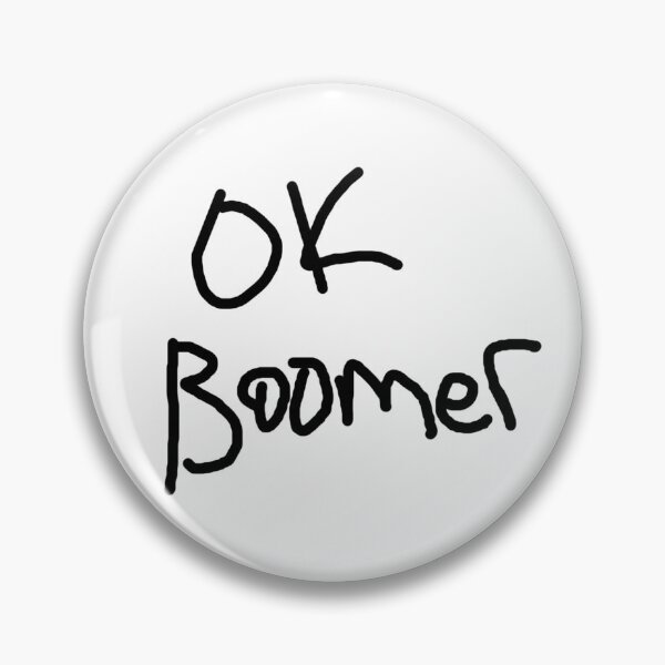 Item preview, Ok Boomer designed and sold by TrashyJewels.