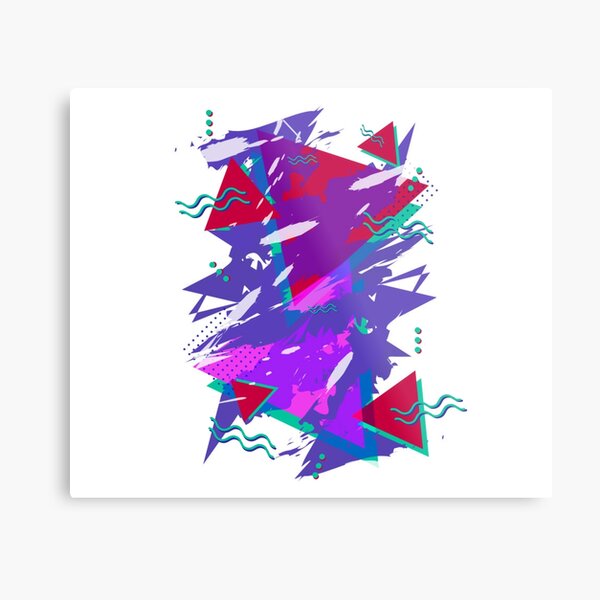Super 90s Metal Print