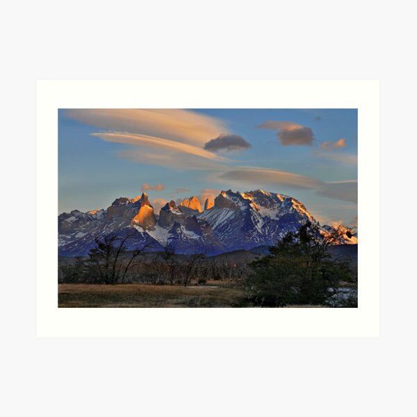 Sunset In Torres del Paine #2 Art Print