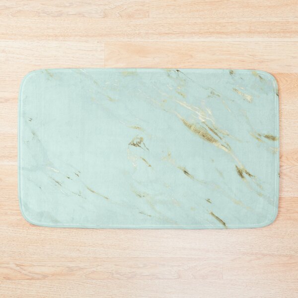 Item preview, Water green and gold marble designed and sold by Jenmag.