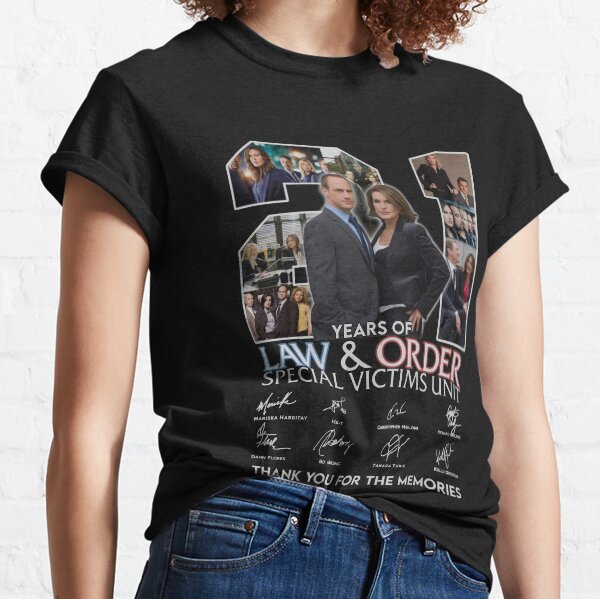 21 Years Of.Law & Order.Special Victims Unit Classic T-Shirt