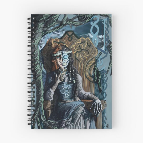 Item preview, Hel, Goddess of Death designed and sold by S2Illustrations.