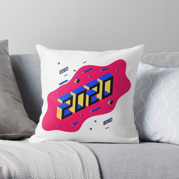 2020 Art Throw Pillow