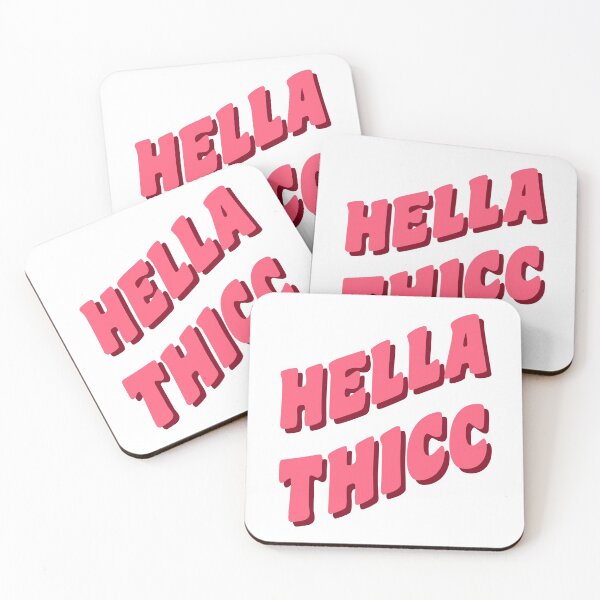 Item preview, Hella thicc - pink designed and sold by synthesizer.
