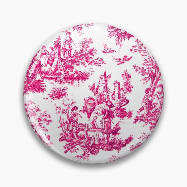 Artikelvorschau, NOMADES Artsy vintage Toile de Jouy - Red entworfen und verkauft von Nomades.