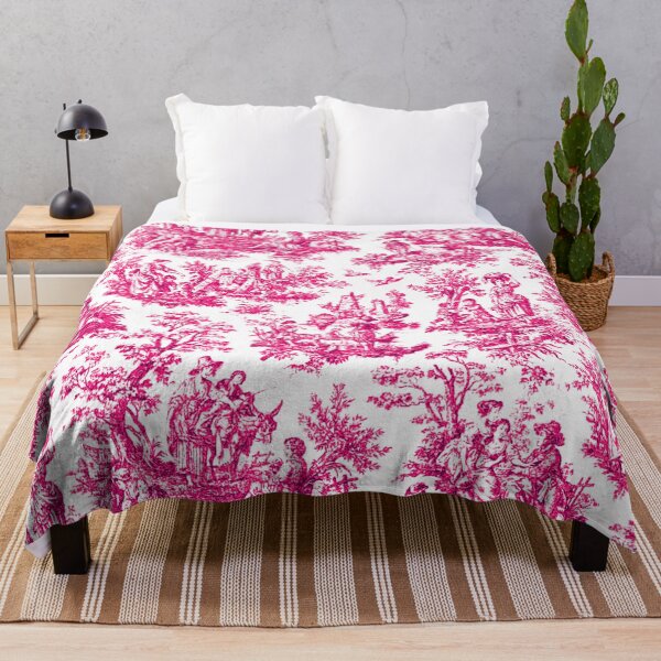 Item preview, NOMADES Artsy vintage Toile de Jouy - Red designed and sold by Nomades.