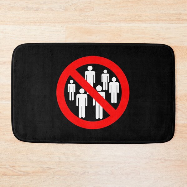 Item preview, No Crowds Social Distancing designed and sold by Spartawolf.