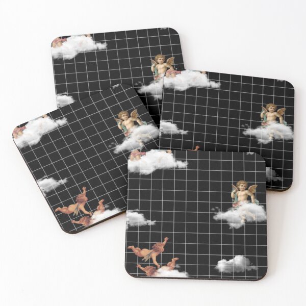 Item preview, checker boxes with angels designed and sold by Lovelife360.