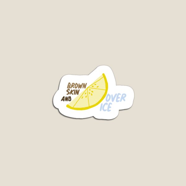 Pegatina Letra de la canción 'Harry Brown and Lemon Over Ice' de Harry Styles Imán