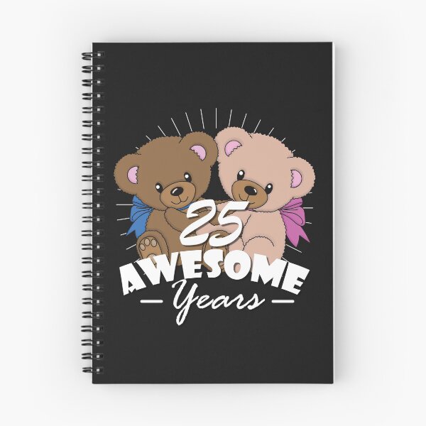 Item preview, 25 awesome years! Silver wedding designed and sold by Cutebutfunny.