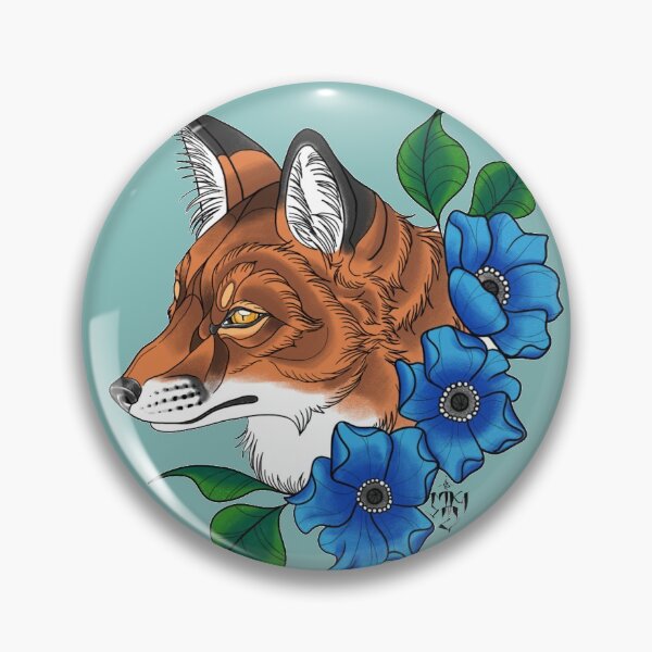 Item preview, fox boy with flowers designed and sold by Mystyktattoos.