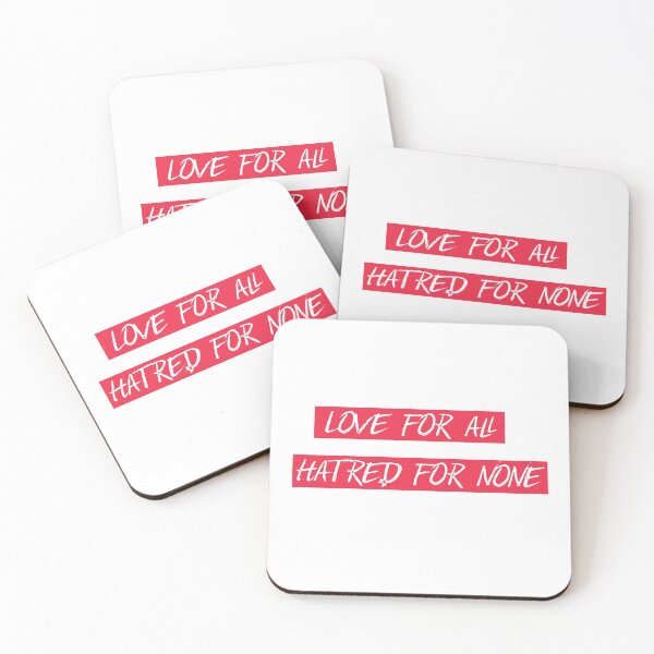 Item preview, Love for all hatred for none designed and sold by RonaldKitama.
