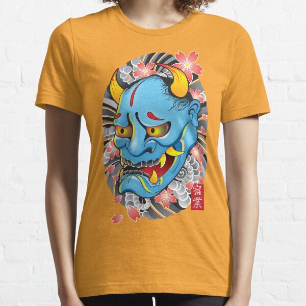 Hanya Demon Mask Essential T-Shirt