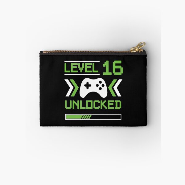 Item preview, Level 16 unlocked - 16th birthday Gamer shirt designed and sold by Gerald Waters.