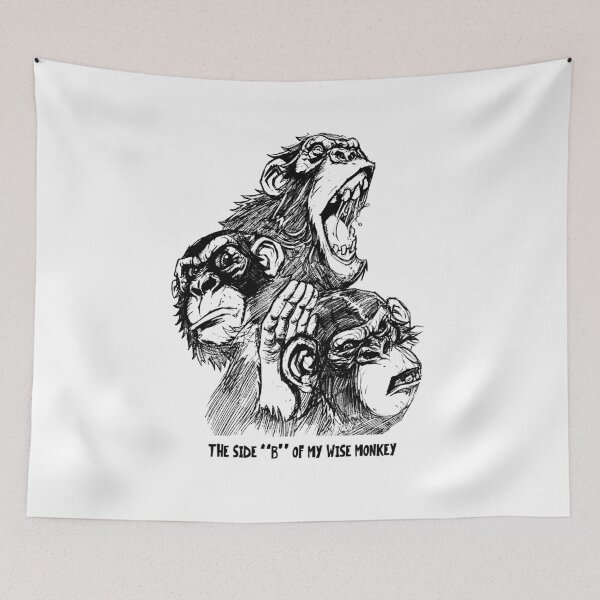Item preview, Three Wise Monkeys Reversed designed and sold by Lokoz.