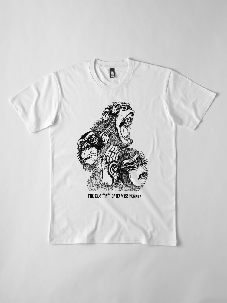 3 wise monkeys t shirt