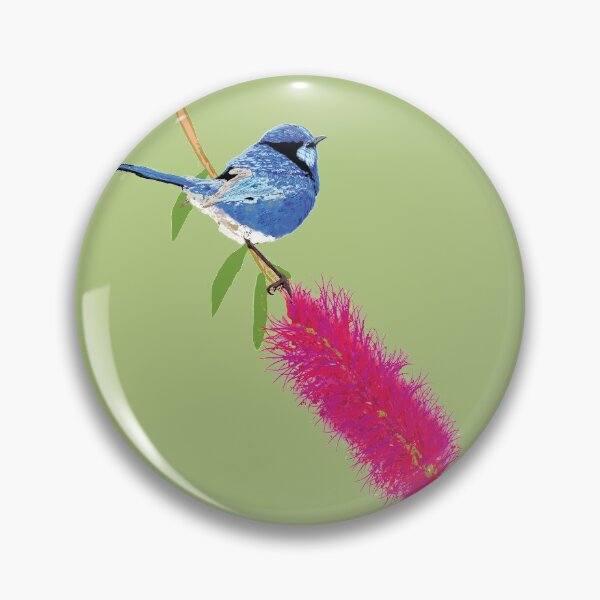 Item preview, Splendid Fairy-wren by Chrissy Wild designed and sold by ChrissyWild.