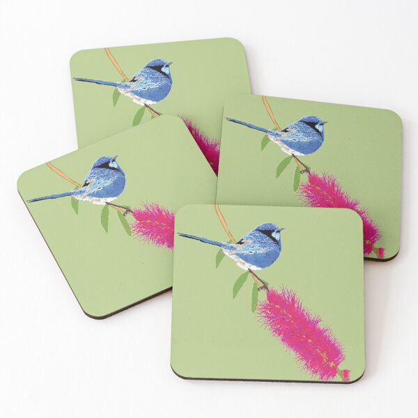 Item preview, Splendid Fairy-wren by Chrissy Wild designed and sold by ChrissyWild.