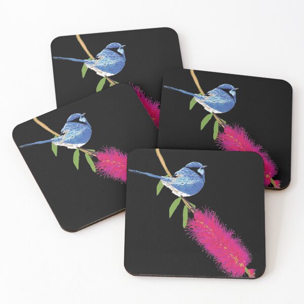Item preview, Splendid Fairy-wren by Chrissy Wild designed and sold by ChrissyWild.