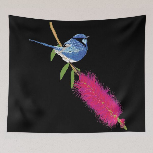 Item preview, Splendid Fairy-wren by Chrissy Wild designed and sold by ChrissyWild.