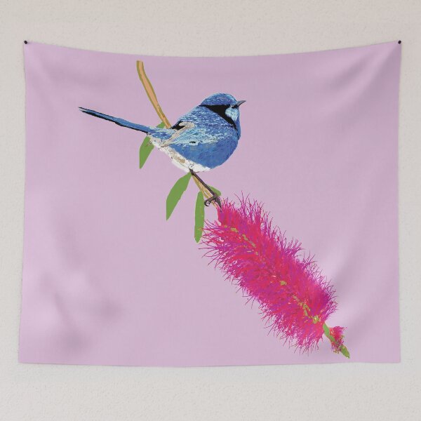 Item preview, Splendid Fairy-wren by Chrissy Wild designed and sold by ChrissyWild.