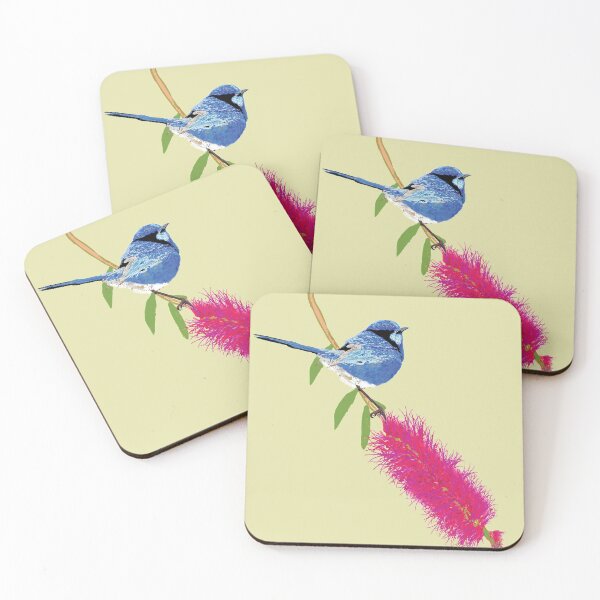 Item preview, Splendid Fairy-wren by Chrissy Wild designed and sold by ChrissyWild.