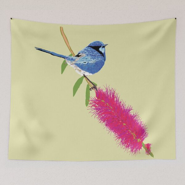 Item preview, Splendid Fairy-wren by Chrissy Wild designed and sold by ChrissyWild.