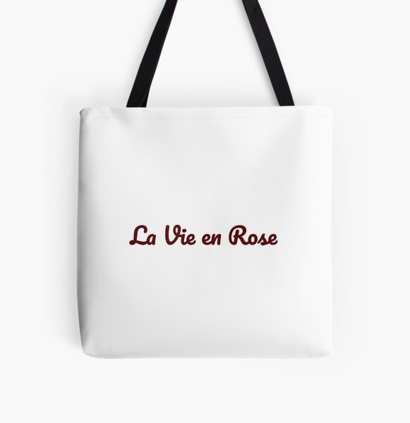 La Vie En Rose Bags Redbubble