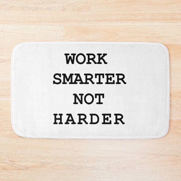Item preview, Work smarter not  harder designed and sold by BillyBernie.
