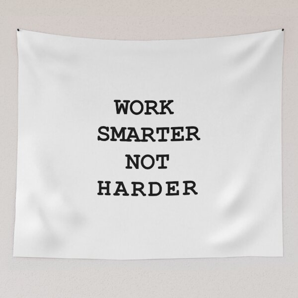 Item preview, Work smarter not  harder designed and sold by BillyBernie.