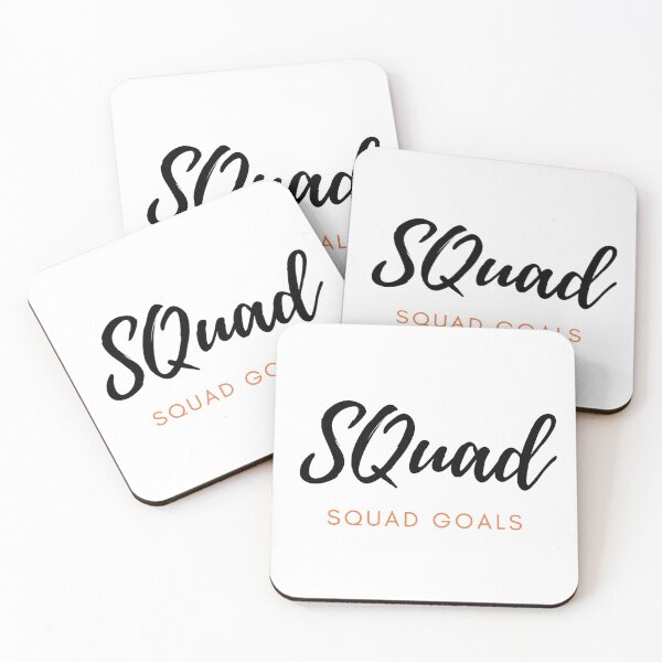 Item preview, Squad goals typography. designed and sold by RonaldKitama.