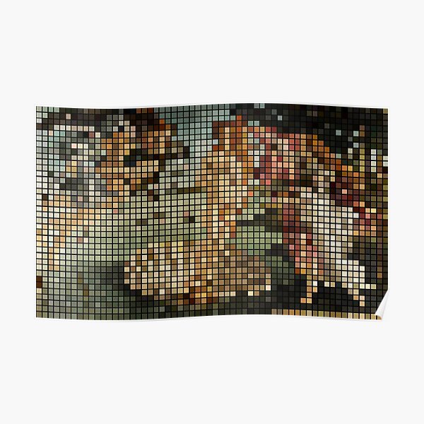 Pixel The Birth of Venus Poster