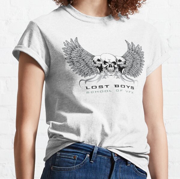 LBS - School of VFX White Large T-Shirt Logo Classic T-Shirt