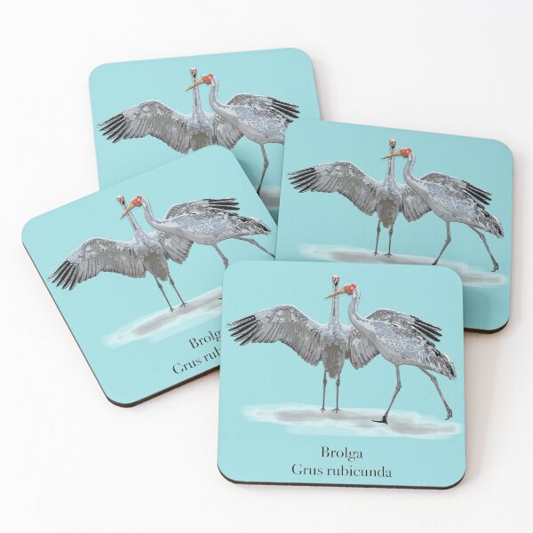 Item preview, Brolga (Grus rubicunda) by Chrissy Wild  designed and sold by ChrissyWild.