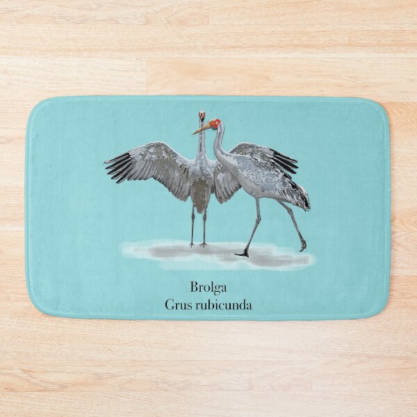 Item preview, Brolga (Grus rubicunda) by Chrissy Wild  designed and sold by ChrissyWild.