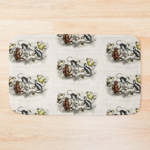 Item preview, Monkey species vintage illustration  designed and sold by Vintage Designs +.