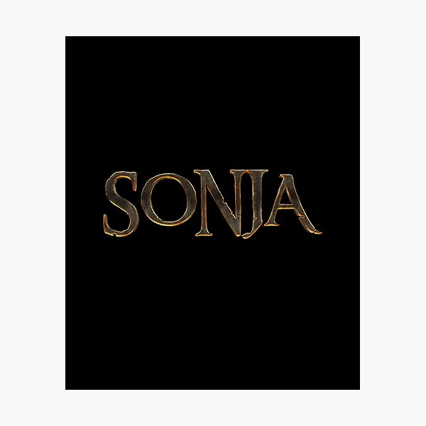Item preview, First name Sonja designed and sold by wolfgangrainer.