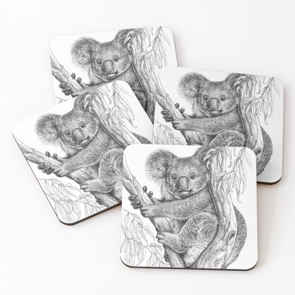 Item preview, Koala drawing - by Nadya Neklioudova designed and sold by Nadya Neklioudova.