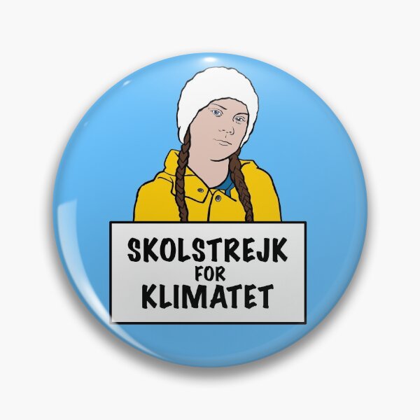 Item preview, Greta Thunberg - Skolstrejk for Klimatet - School Strike for Climate designed and sold by L.  E. Woodson.