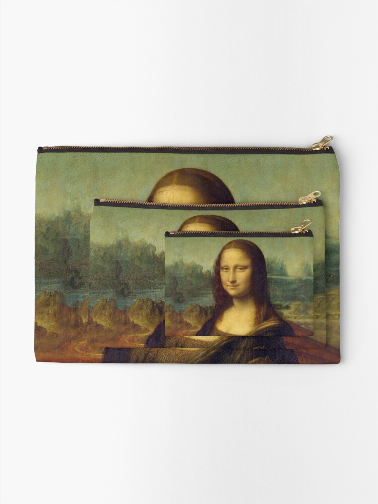 Mona Lisa The Vitruvian Man The Last Supper Zip Pockets