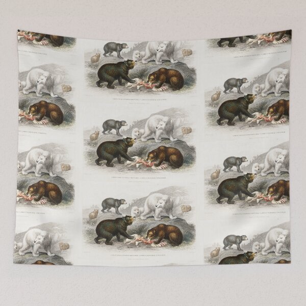 Item preview, Bear species vintage illustration  designed and sold by Vintage Designs +.