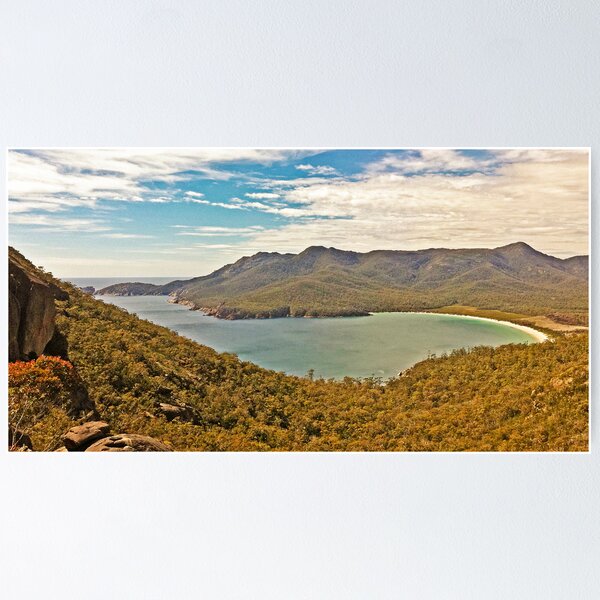 Item preview, Wineglass Bay Panorama designed and sold by TonyCrehan.