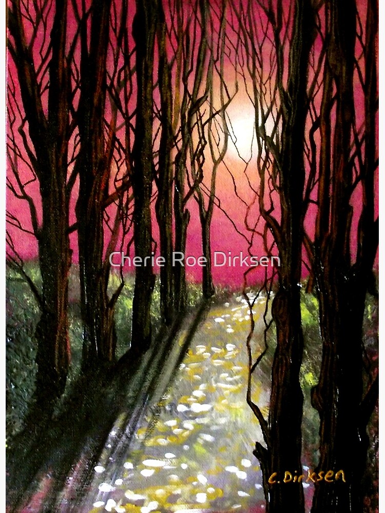 Moonlit Forest by cheriedirksen