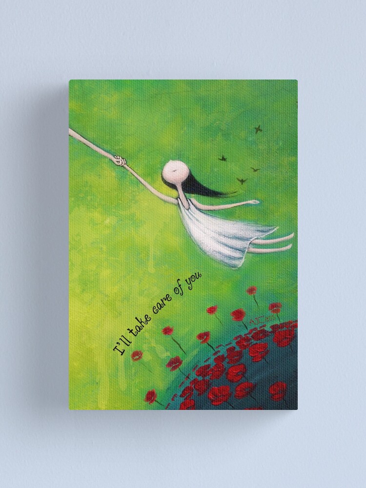 Alternate view of I'll take care of you Canvas Print