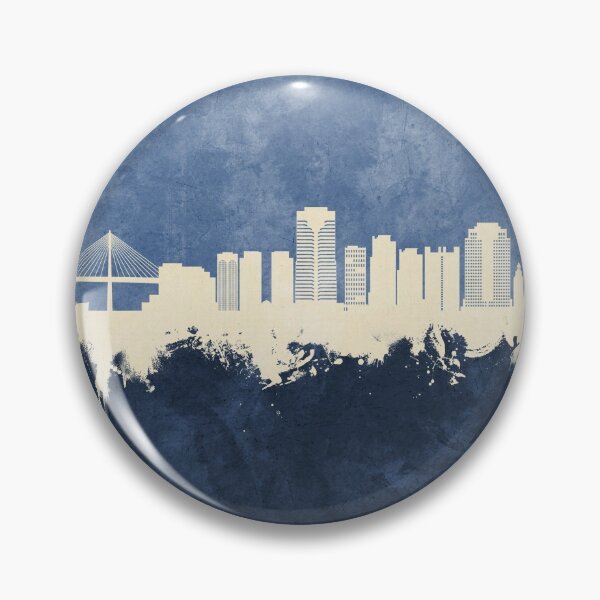 Item preview, Long Beach California Skyline designed and sold by ArtPrints.