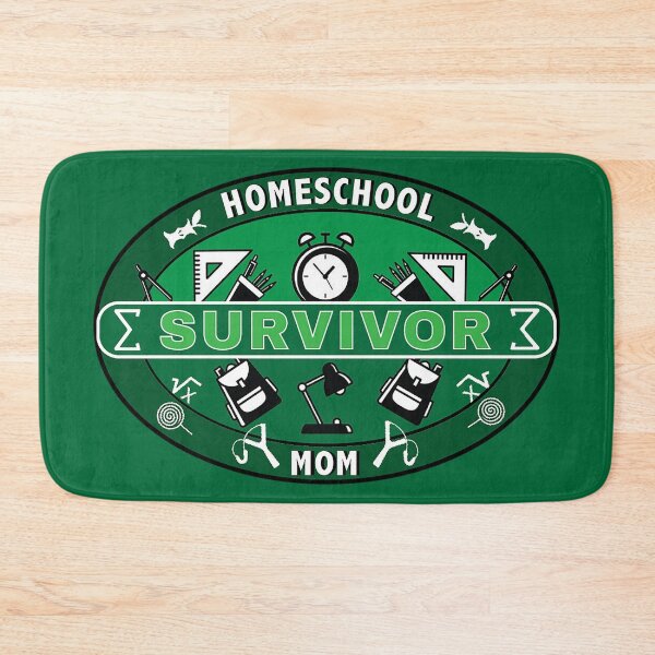 Item preview, Homeschool Mom Survivor - Homeschool Mom Hero - Home school Mom Gift n- Apparel - shirt designed and sold by happygiftideas.