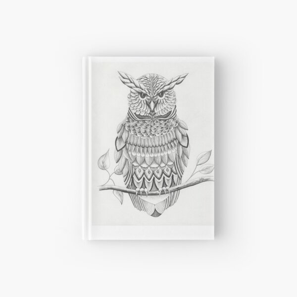 Owl (Ink) Hardcover Journal
