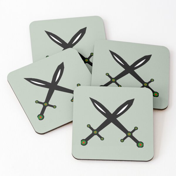 Item preview, pretty crossed pirate swords designed and sold by loiret1958.