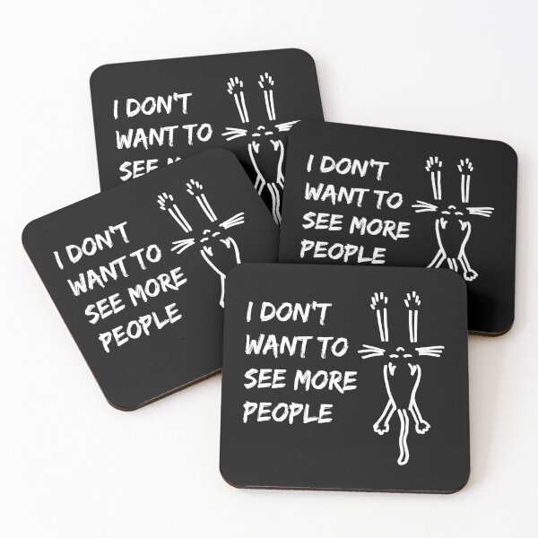 Item preview, No more people - black designed and sold by claudiasartwork.